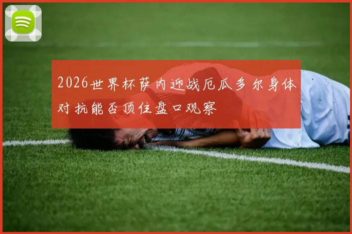 2026世界杯萨内迎战厄瓜多尔身体对抗能否顶住盘口观察